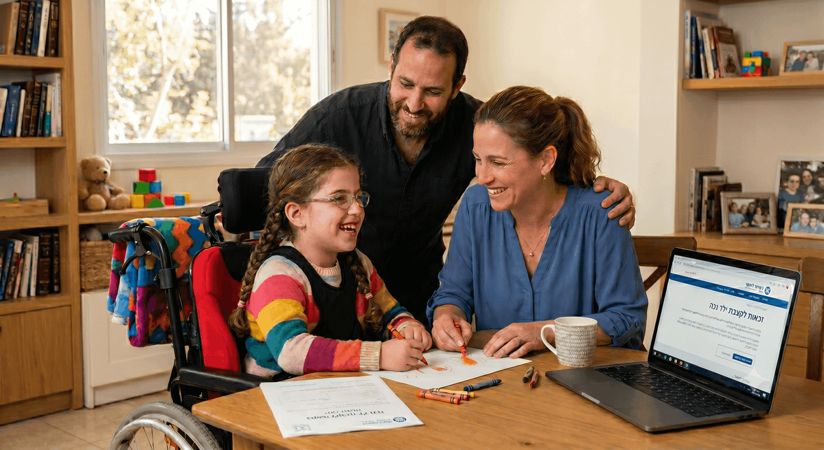 עורך דין גמלת ילד נכה